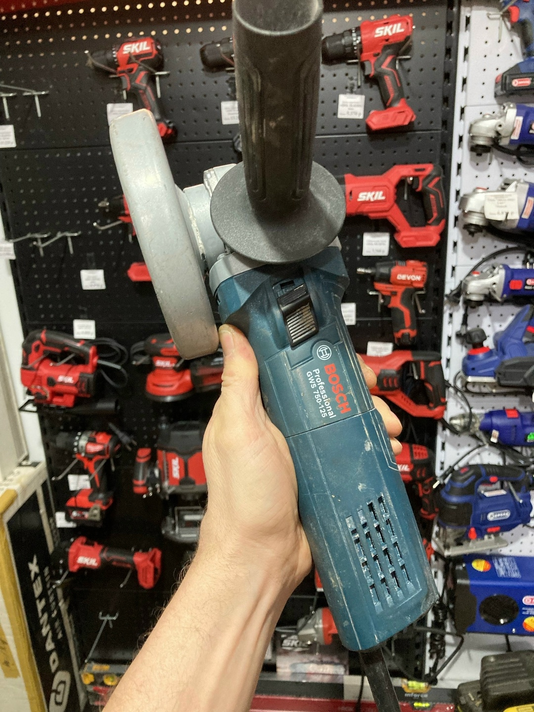 УШМ Bosch GWS 750-125