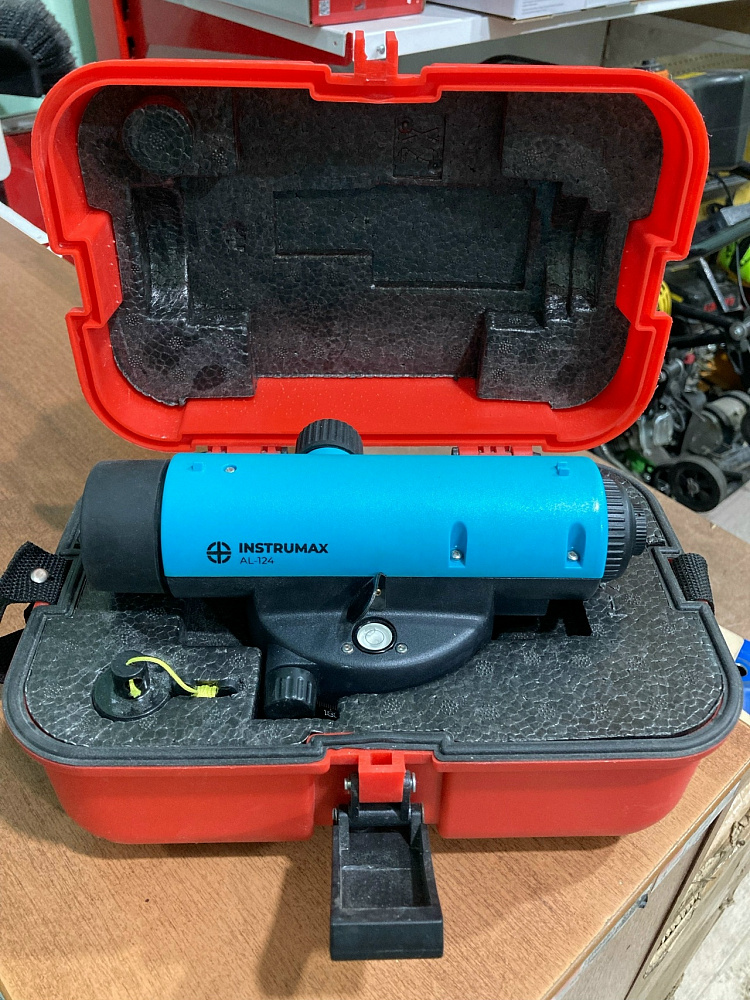 комплект instrumax: нивелир al-124 + рейка ts-500 + штатив tr-160 im0131_к